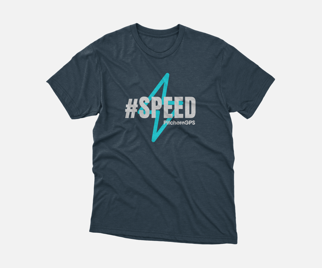 Speed Logo T-shirt in Navy
